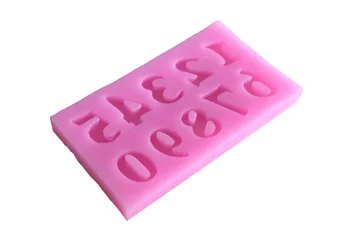 Numeris silikono formos minkštas pelėsių tortas dekoravimo priemonės šokolado pelėsių Virtuvės kepimo formų