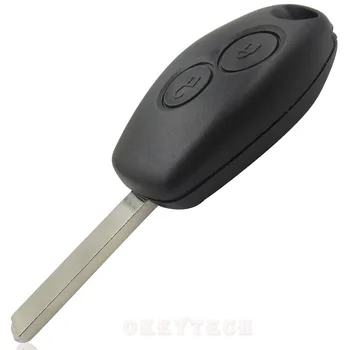 OkeyTech Skaičius 2/3 Mygtukai Naujo Pakeitimo Raktas Fob Remote Shell Atveju Pūko Blade Renault Modus Clio 3 Twingo Nemokamas Pristatymas