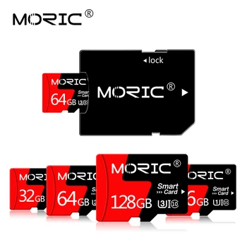 Originalus Moric 10 Klasė Micro sd 128 GB 256 GB TF Kortelės 32GB 64GB sd kortele 128 GB 16 GB 