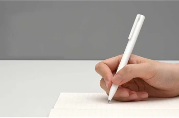 Originalus Xiaomi Mijia Gelio Rašiklis MI Pen 0,5 mm Pasirašymo Pen PREMEC Sklandžiai Šveicarija Japonija Juoda Mėlyna Rašalo Xiomi Pasirašymo Pen MiKuni