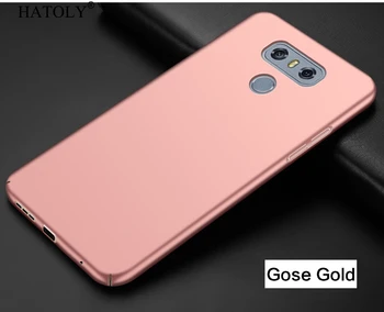 Padengti LG G6 Atveju Plonas Kietajame KOMPIUTERIO Korpuso Dangtelį Bamperio Apsauginis Telefono dėklas, Skirtas 