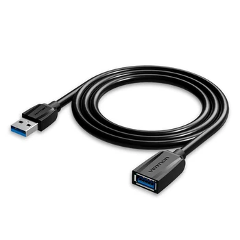 Paj USB 3.0 Kabelį, Vyrų ir Moterų USB prailginimo Kabelis Super Speed USB 2.0 Extender Duomenų Kabelis 0,5 m 1m 1,5 m 2m Kompiuteriui PC