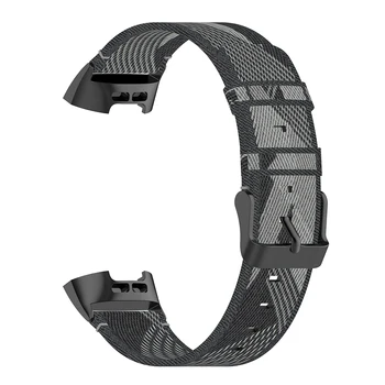 Pakeitimo Juosta Dirželis Nailono Mados Ciferblatas Laikrodis Pateikti Fitbit Mokestis 4 3 SE Fitness Tracker Apyrankė