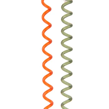 Phenovo 12 vnt Pakabukas Plastiko Pavasario Ištraukiama Spiralė paketų prižiūrėtojų raktinę Įrašus Keychain Raktų Žiedas Mažas, Žirklės Nagų Kirpimo mašinėlės Raktų pakabukai