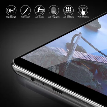 Pilnas draudimas screen protector For Samsung Galaxy J6 J4 plius 2018 Grūdintas Stiklas Samsun Gelaksi J6plus J4plus Apsauginės Plėvelės
