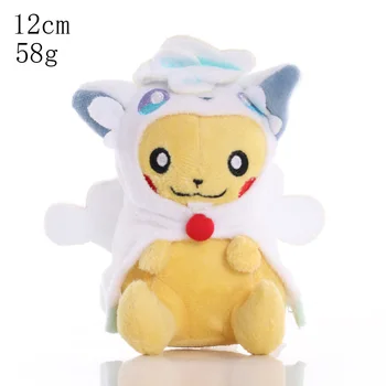 Pokemon 10cm-15cm pliušinis lėlės, žaislai, Pikachu įdaryti žaislai vaikas Dovana