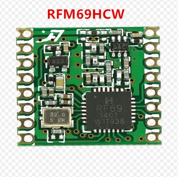 RFM69 RFM69HC RFM69HCW Programuojami 433Mhz 868Mhz 915Mhz RF signalų siuntimo ir priėmimo Modulis HopeRF ORIGINALUS pakeisti RFM22B