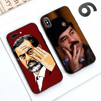 Saddamo Husseino Iraką Smart Case Apple iPhone 12 mini 11 Pro XR 7 6 X XS MAX 8 6S Plius 5 5S SE 2020 TPU Juoda Minkštas Telefono Dangtelį