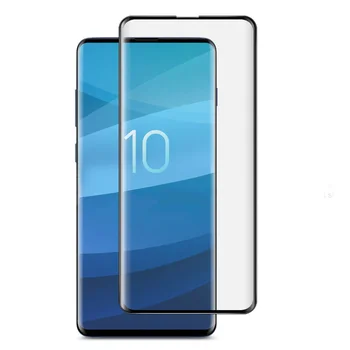 Samsung Galaxy S10 S10e S10+Grūdintas Stiklas, Lenktas Full Screen Protector For Galaxy S Plius 10 Ekrano Apsaugos Stiklo Plėvelės