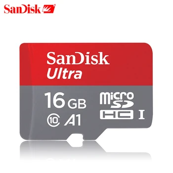 Sandisk Micro SD kortelės Class10 16gb 32gb 64gb 128gb 90Mb/s Original TF kortelė atminties kortelę 200GB 256 GB flash atminties kortelė