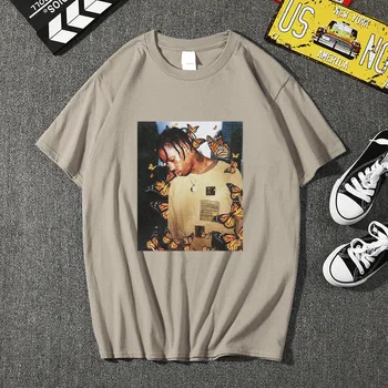 Scott Travis Drugelis Vyrų Marškinėliai Poveikis Rap Muzikos Padengti Vyrų Aukštos Kokybės Vasarą Veido Medžiagos ManTops T-shirt Plius Dydis