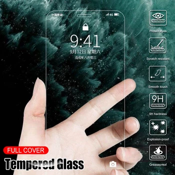 Screen Protector, Grūdintas Stiklas iPhone 12 Pro Max 11 Pro XS Max XR X Apsauginis Stiklas 
