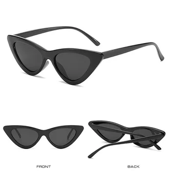 Seksualus, Cat Eye Akiniai nuo saulės Moterims 2020 Mados Prekės ženklo dizainas Snglasse okulary Ponios Moterų Derliaus Saulės akiniai UV400 Oculos de sol