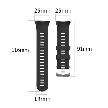 Silikono Originalus Garmin Forerunner 45S juostų sporto Pakeitimo apyrankę watchband Garmin Forerunner 45 smart watchstrap
