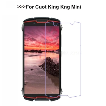 Skaidrus Telefoną Atveju Cubot Kingkong mini 4 galinis Dangtelis Juodas TPU dėklas su Grūdinto Stiklo Cubot KingKong Mini Apsauga