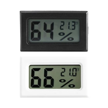 Skaitmeninis LCD Patalpų Patogus Temperatūros Jutiklis Drėgmės Matuoklis Daugiafunkcį Automatinis Elektroninis Temperatūros, Drėgmės Stebėti
