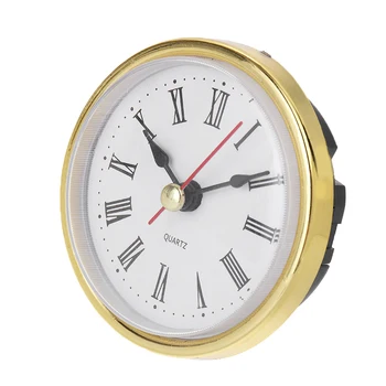 Skatinimo 65mm Laikrodis Amatų Kvarco Judėjimas Galvos Įterpti romėnišką Apvalūs Laikrodžiai Geležies Laikrodis Priedai