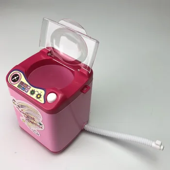 Sluoksniuotos Skalbimo Mašina Sponge Plovimo Valymo Priemonės Elektros Makiažo Šepetėliai Sluoksniuotos Skalbimo Mašina Mini Modeliavimo Vaikų Žaislas