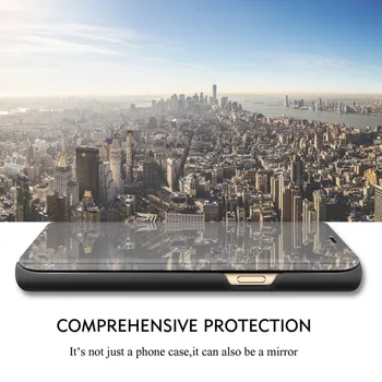 Smart Case For Samsung Galaxy S20 Ultra 10 Pastaba S8 S9 Plus S7 Šoniniai Veidrodėliai Peržiūrėti Odos Flip Cover For Samsung Galaxy S10 S10E 5G