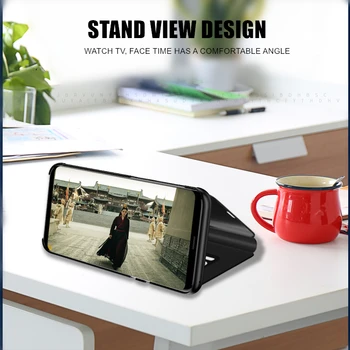 Smart Veidrodis Apversti Telefoną Atveju Xiaomi Redmi EITI 5A Pastaba 8 9T K20 6 6A 8A 5 4 4 7 9 8 SE 7A CC9E A3 Lite Pro Cover Odinis dėklas