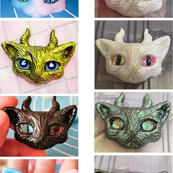 SNASAN katė Blogio akis Silikono Formos papuošalai priemonė UV epoksidinės dervos formų Džiovintų Gėlių Dervos Dekoratyvinis Amatų