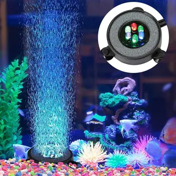 Spalva Keičiasi Vandeniui LED Šviesos Akvariumas Apvalus Žuvų Bakas Barboterio Dekoro Lempos Ši šviesa yra ideali akvariumas, žuvų bakas baseinas