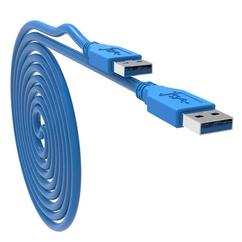 Spartusis USB3.0 Extension Cable Type A Male Tipo Vyrų Smegenų 0,5 M 1M USB Kabelis Radiatorius, Kamera, Automobilio Kamera, MP3, USB Cabo