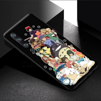 Studio Ghibli Totoro Atveju Xiaomi Redmi 4 Pastaba 4x 4a 5 5a 6 8 8A 9 MI 9s 10 8T K30 Pro Max Lite Plius