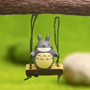 Sūpynės Totoro Jicha Pav Lėlės Žaislas Anime Hayao Miyazaki Mano Kaimynas Totoro Sūpynės Totoro Veiksmų Skaičius, Žaislas Vaikui Gimtadienio Dovanos