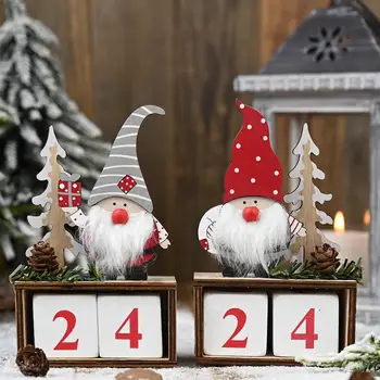 Taoup Kalėdų Kalendorių Linksmų Kalėdų Dekoracijos Namų Noel Kalėdos 2021 Naujųjų Metų Dovanos Santa Claus Lėlės Elf Dekoro Navidad