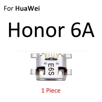 Tipas-C Micro USB Jungtis Lizdas HuaWei Honor Žaisti 7C, 7A 7X 7S 6C 6A 6X 5C Pro Mokestis Įkrovimo Dokas Plug Uosto