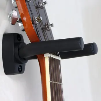 Tvirtinimo prie sienos Gitara Pakaba Kablys, neslidžia Laikiklis Elektros Akustinės Gitaros, Bosinė Ukulėle Styginiai instrumentai