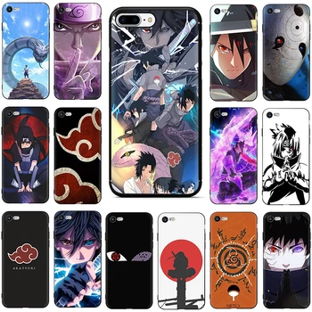 Uchiha Sasuke Naruto Uzumaki minkštos TPU Silikoninis telefono dėklas, skirtas iphone 5 5s SE 2020 SE 6 6s 7 8 plus X XR XS 11 12 Pro Max 12 Mini