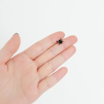 Unikalus Dizainas Minimalistinis Mini Black Vabzdžių Papuošalai Voras Auskarai Moterims Pirkinių Laukinių Naujiena