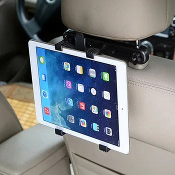Universalus Automobilių Sėdynės Mount Teleskopinis Planšetinio kompiuterio Laikiklis Laikiklis Apkaba Stovas skirtas iPad Automobilių Universal Tabletės