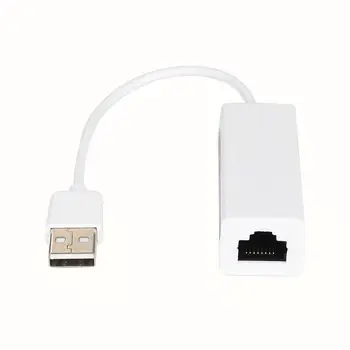 USB Ethernet Adapter 10/100Mbps USB 2.0 Į RJ45 USB2.0 Ethernet LAN Tinklo Adapteris, Skirtas 