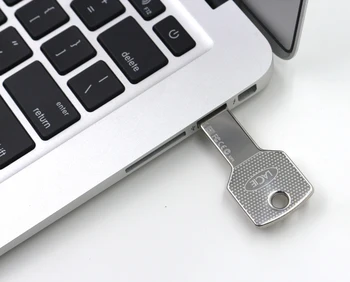 USB Flash Drive 16GB pen ratai raktas atsparus vandeniui USB 