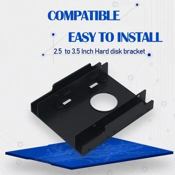 UTHAI G19 Dvigubo Sluoksnio 2.5 Colių, 3.5 Colių Laikiklis Plastikinis Standžiojo Disko Turėtojas Nešiojamas Mechaninė SSD (Solid State Adapteris