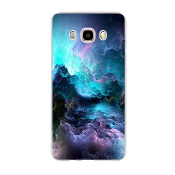 Už funda Samsung Galaxy J7 2016 Padengti Samsung J7 2016 Atveju Silikono Gėlių 3D TPU Case for Samsung Galaxy J7 2016 Rubisafe
