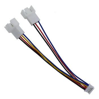 Vaizdo plokštės ventiliatorius adapteris kabelio pratęsimas 1 2 grafikos plokštė ventiliatorius 4-pin PWM temperatūros kontrolės adapteris 4pin 3pin