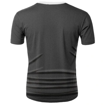 Vasaros 2020 naujas kostiumas netikrą dviejų dalių T-shirt vyrams vasaros 3D spausdinimo atsitiktinis 3D marškinėliai topai marškinėliai