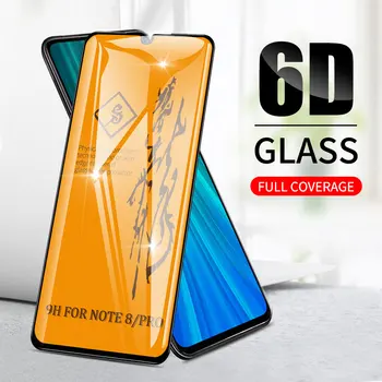 Visiškai Padengti Grūdinto Stiklo Xiaomi Redmi 9 Pastaba 9s 9A 9C 8 8A 8C, 7, 7A 6 5 Pro Max Mi 9T Poco X3 F2 K20 Pro Screen Protector