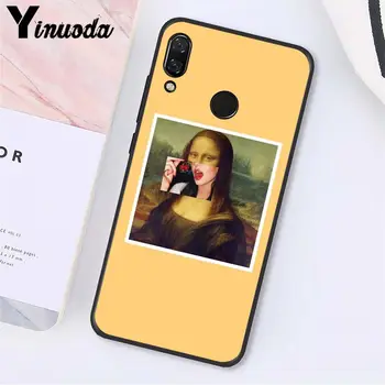 Yinuoda Didelis menas, estetinis van Gogh Mona Lisa Angel Telefoną Atveju Xiaomi Redmi Pastaba 7 5 4 Redmi 5plus 6A Note8 4X Note8Pro