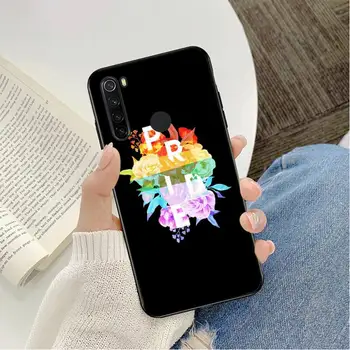 Yinuoda Gėjų, Lesbiečių LGBT Vaivorykštė Pasididžiavimas Telefono dėklas Padengti Xiaomi Redmi 5 5Plus 6 6A 4X 7 8 Pastaba 5 5A 7 8 8Pro