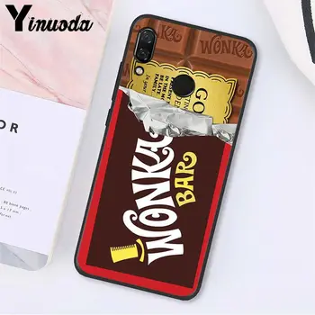 Yinuoda Wonka Baras Aukso Bilietų Alpen Gold šokolado Telefoną Atveju Xiaomi Redmi 7 Pastaba 8T Redmi 5plus 6A Note8 4X Note8Pro