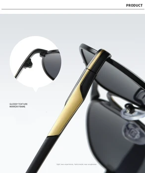ZXRCYYL Prabangos Prekės Poliarizuoti Akiniai nuo saulės Vyrams, Moterims Gradientas Objektyvas metalų Lydinio rėmas Turas Saulės akiniai Bandomasis Važiavimas