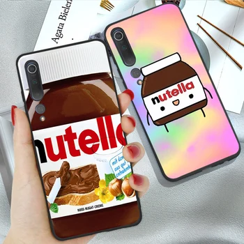 Šokolado Nutella Atveju Xiaomi Redmi Pastaba 8T 9 8 7 Pro 9A 8A 7A MI Pastaba 10 9 9T Pro SE A2 3 Lite 6X F1 Minkštos TPU Telefono Dangtelį