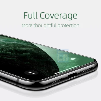 Žalia Šviesa Nekilnojamojo Akių Apsaugos Grūdintas Stiklas iPhone 11 Pro Max Xs XR X 6, 6s 7 8 Plius Screen Protector, iphone, SE 2020 m Filmas