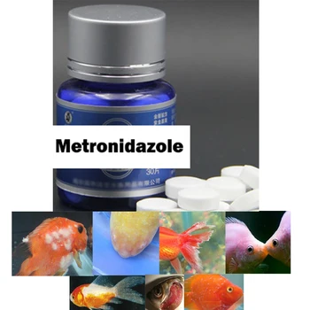 Žuvų Fungicidas 30 Tablečių Metronidazoliu Medicina Akvariumas Tropinių Žuvų Gydymo, Reguliariai Narkotikų Stabdžių Žiaunų Parazitų, Bakterijų